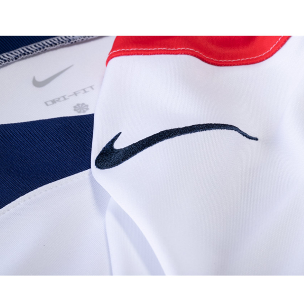 Nike United States Walker Zimmerman Home Long Sleeve Jersey 22/23 (White/Loyal Blue)